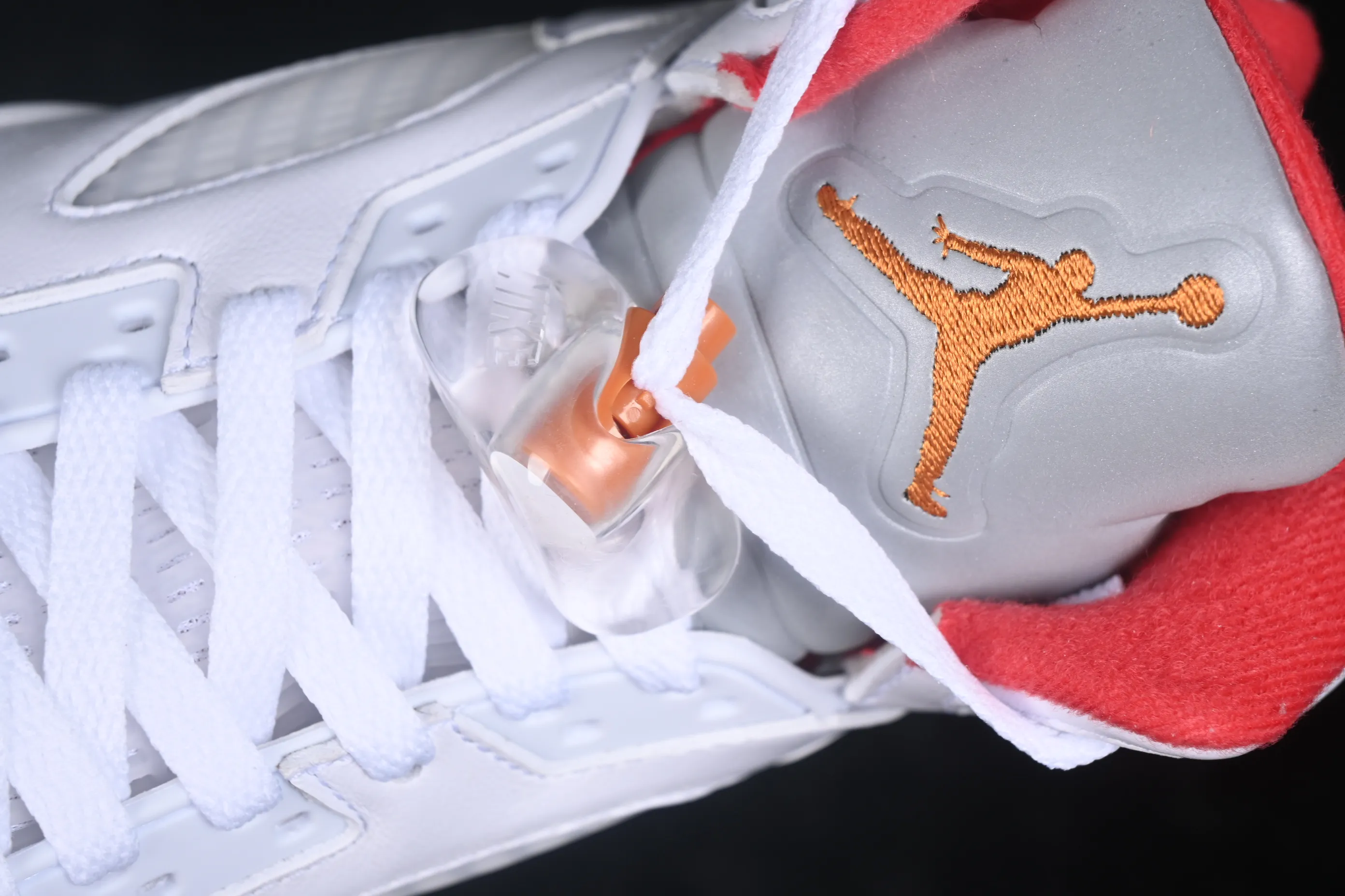 All categories Air Jordan Jordan series basketball shoes Air Jordan 5 Air Jordan 5 Retro "Sunset" AJ5 Joe 5 white orange red IV5678-102